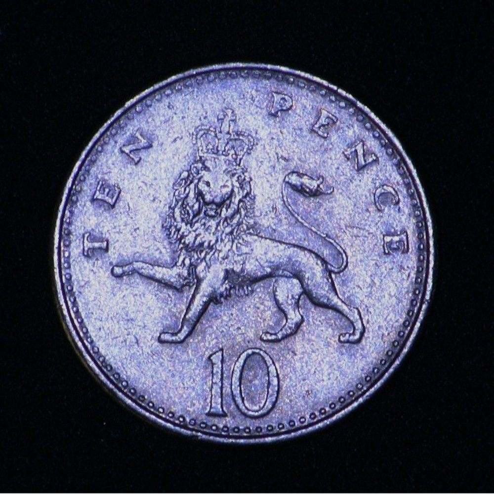 1992 10 Pence Coin